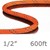 Rope KMIII 1/2in 600 Ft Orange