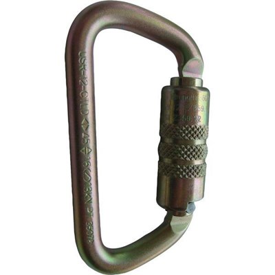 Carabiner ANSI Twist Lock D Steel