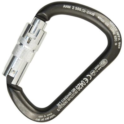 ANSI X-Large Steel Twist Lock Carabiner