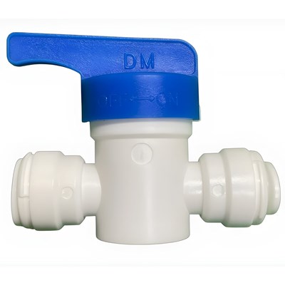 Ball Valve 5/16in (8MM) Union Pushfit for Water Fed Pole