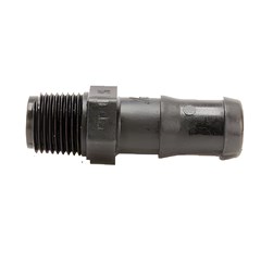 Hose Barb Poly 3/4in to 1/2 MNPT