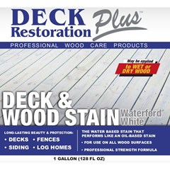 Deck and Wood Stain Waterford White