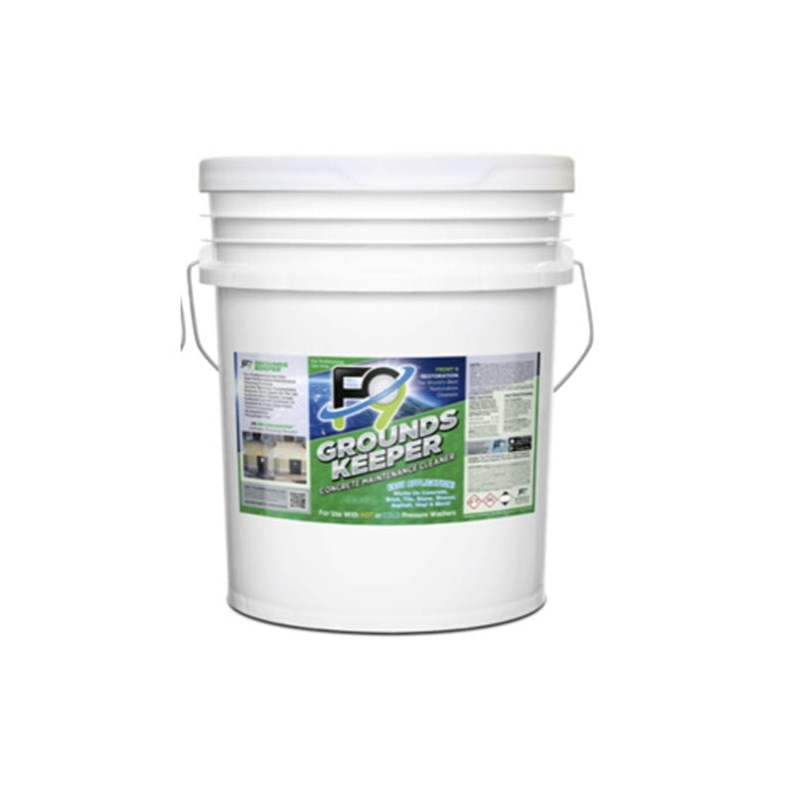 F9 GroundsKeeper Concrete Cleaner 5 Gal (320-6190): F9 Products