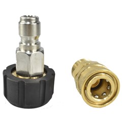 M22 15MM Hose Quick Connector Kit with 3/8 Quick Connects 