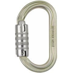 Carabiner OXAN Triact Oval Steel Gold