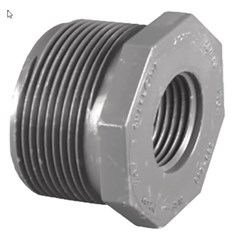 ProTool Reducing Bushing 1in MPT to 1/2in FPT PVC Schedule 80