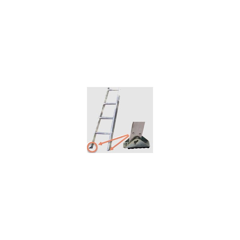 Ladder Base 06ft w/Shoes Metallic Ladder Mfg. Corp. 
