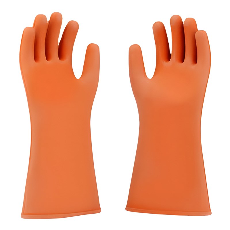 Gloves 12kv Rated Class 0 Medium Natural Rubber