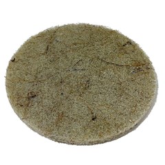 Coconut Shell Natural fiber 5in Round Scrub Pad