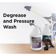 Degrease and Pressure Wash