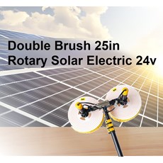 Double Brush 25in Electric 24v 
