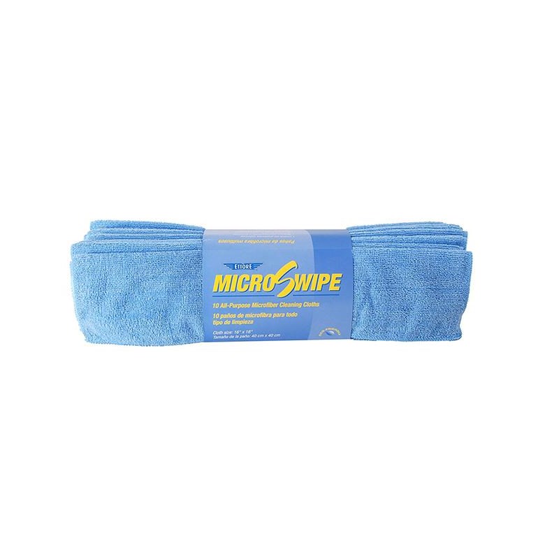 MicroSwipe Towel 16x16 Blue (10) Ettore