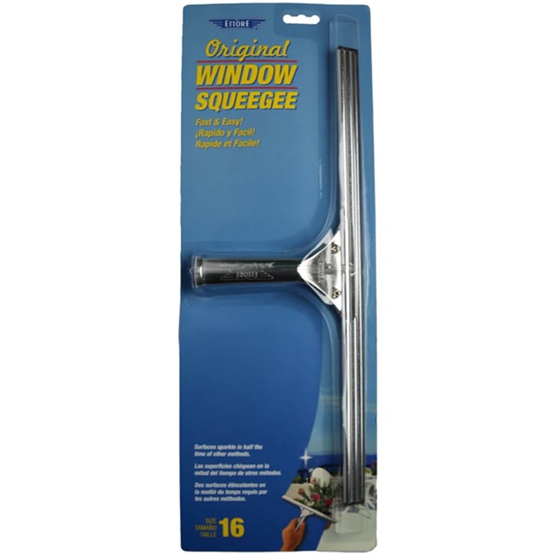 Ettore Classic Squeegees Stainless 16 in