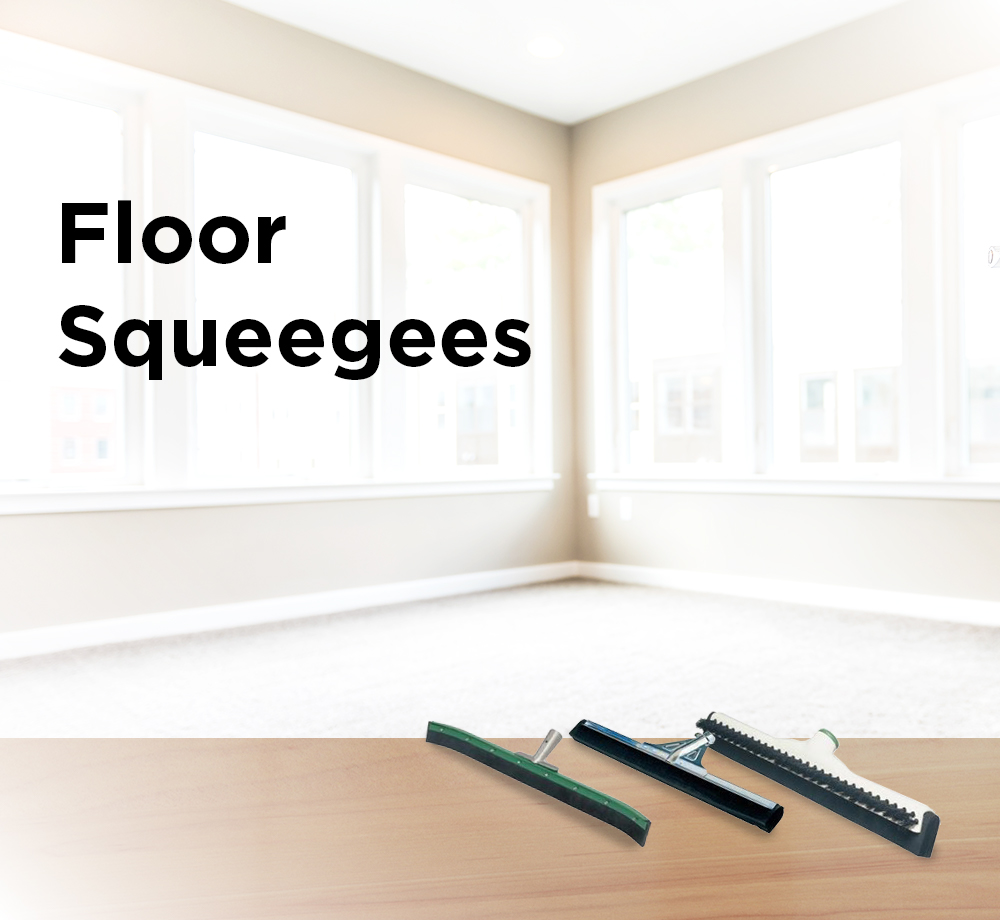 Floor Squeegee,Alum,Strt, HD 24in, Ettor (355-216): Floor Squeegees Ettore