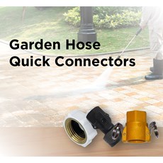 Garden Hose Quick Connectors