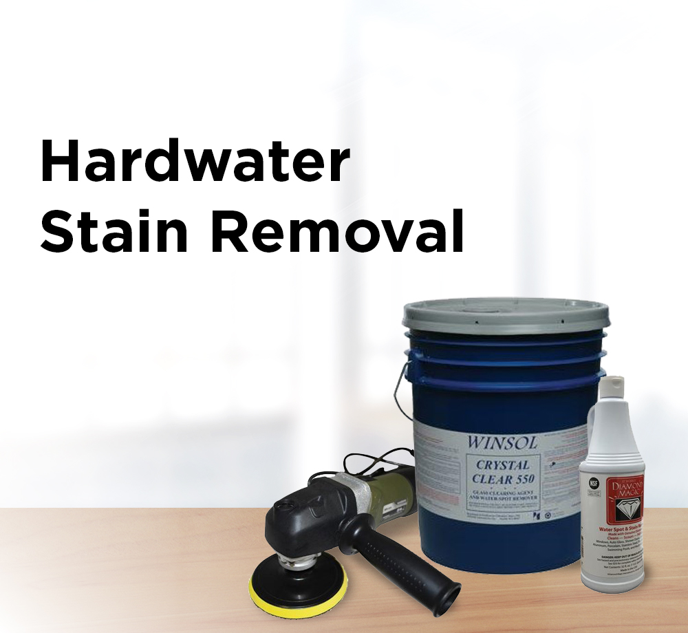 Hardwater Stain Removal  J. Racenstein Company, LLC
