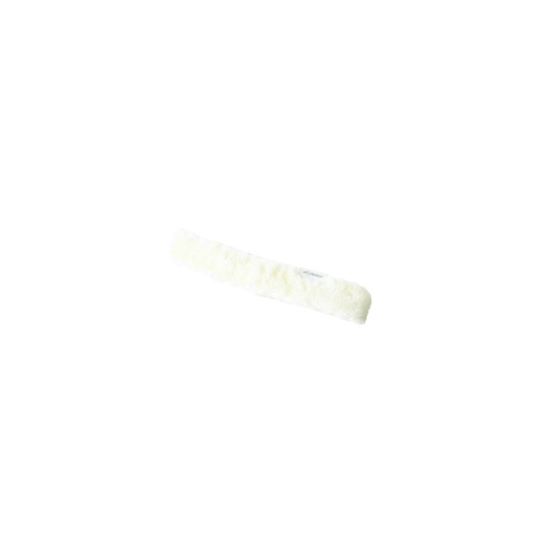 Moerman Sleeve White Plush Woven  Image 2