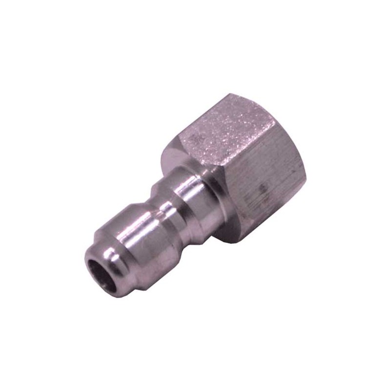 ProTool Plug Stainless Steel 1/4in FNPT Image 1