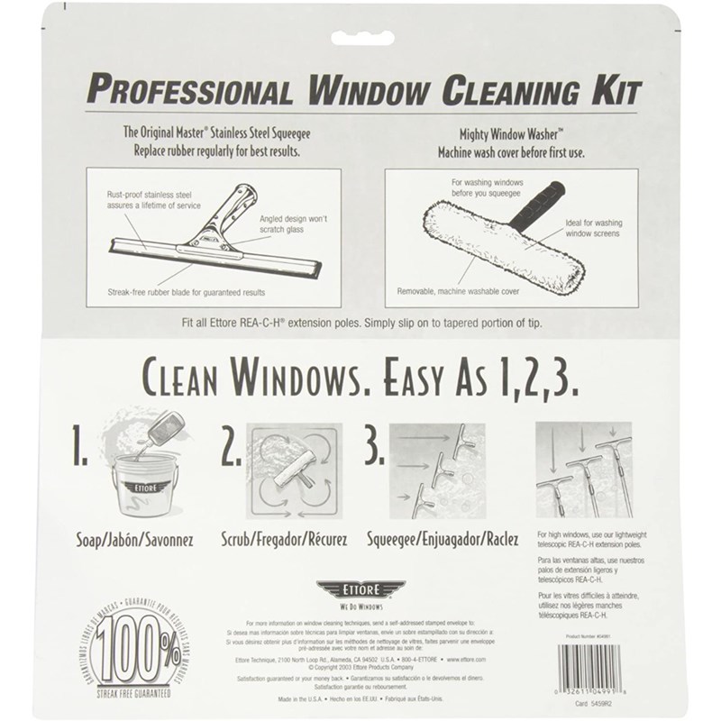Professional Window Cleaning Kit Ettore Image 12