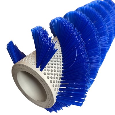 Bristles Soft, Blue Rotary Solar Brush Image 2
