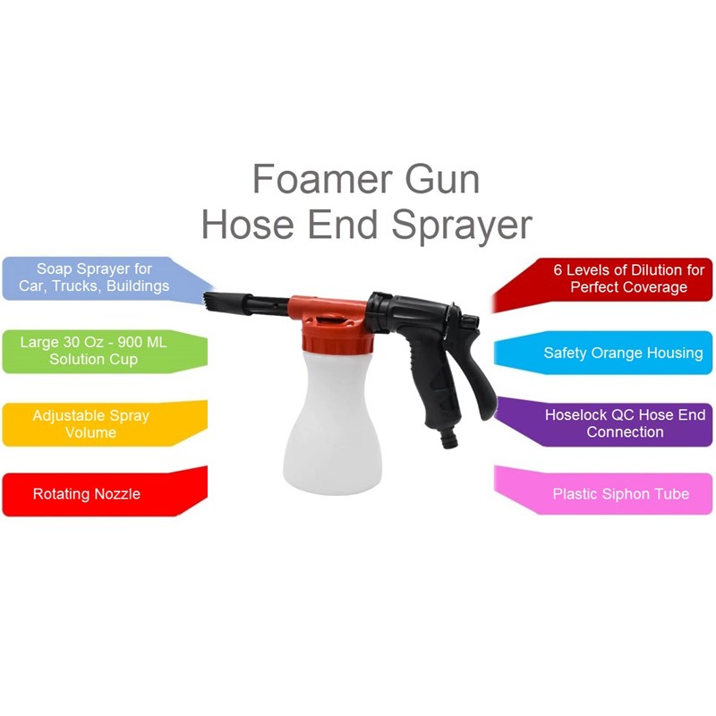 Foamer Gun - Car Wash Garden Hose Attachment (515-0047