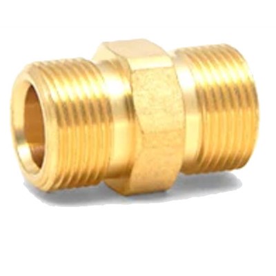 M22 15MM to M22 15MM Male Union Brass Image 2