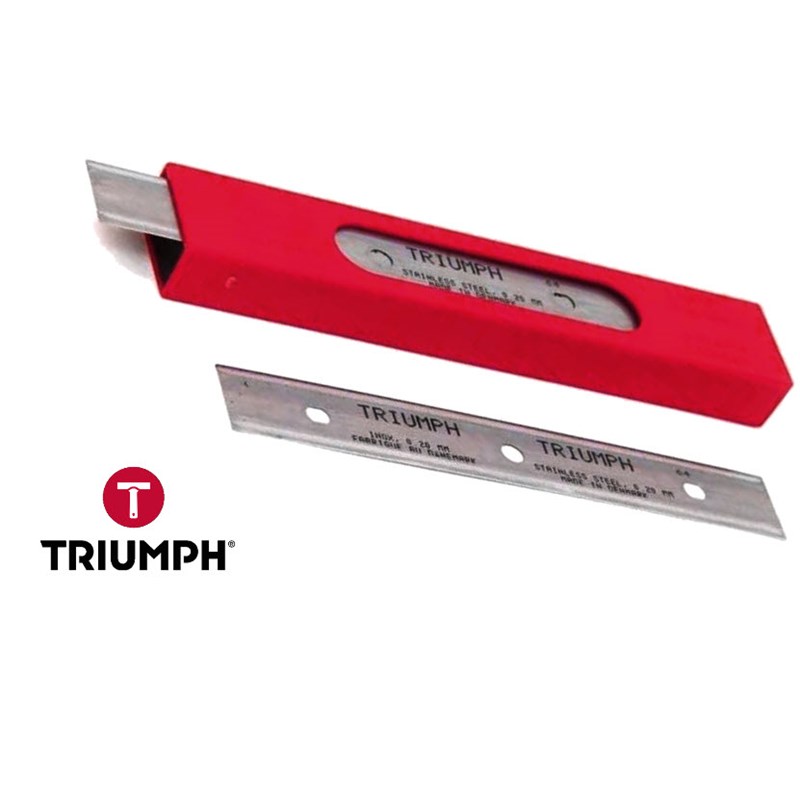 Blades Triumph Stainless Steel 06in 0.20 mm Thick (25 Pack) Image 1