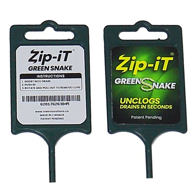 Zip It Green Snake 3 Pack Drain Cleaner Image 3