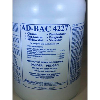 Disinfectant Ad-Bac gallon Image 1