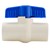 Ball Valve 1/2in PVC for Softwashing Wands Image 1