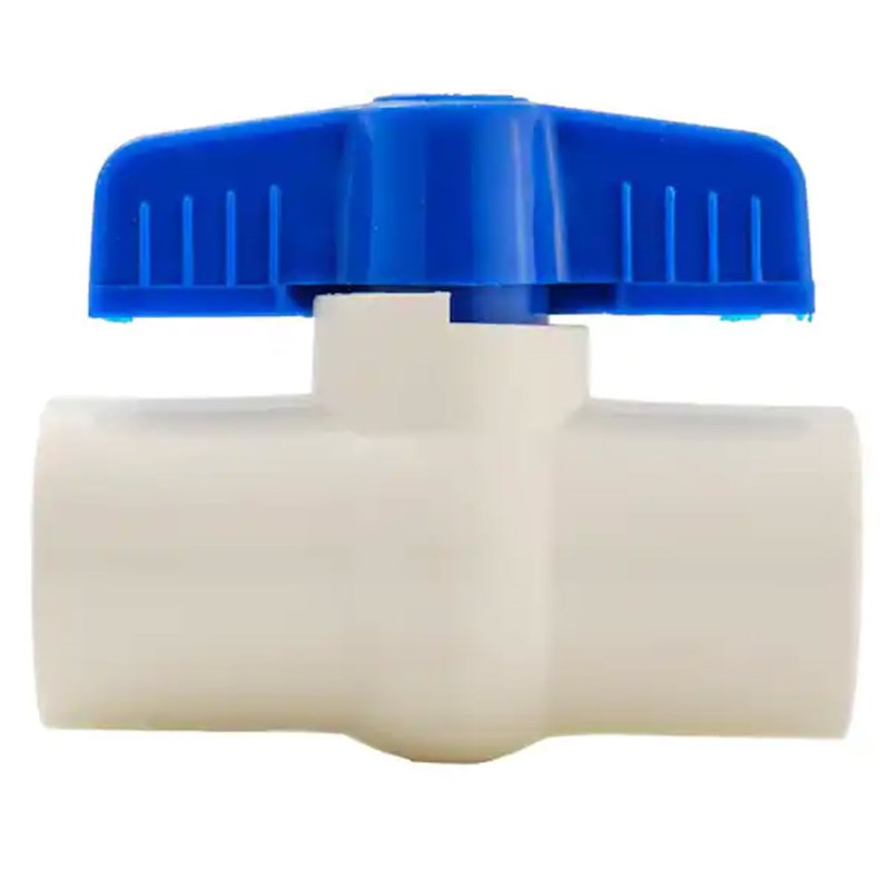 Ball Valve 1/2in PVC for Softwashing Wands Image 1