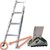 Ladder Base 06ft w/Shoes Metallic Ladder Mfg. Corp.  Image 1