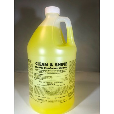 Clean & Shine Disinfectant Gallon - Makes 64 Gallons Image 3
