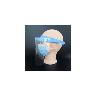 Face Shield Frame with 10 Replaceable Face Shields Image 2