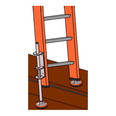 Ladder Leveler w/Rubber Feet (2 pack) Xtenda-Leg Image 1