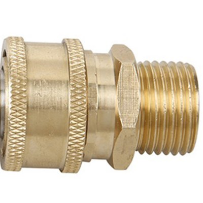 M22 14MM Male  to 3/8 QC Coupler Image 2