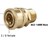 M22 14MM Male  to 3/8 QC Coupler Image 1