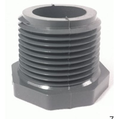 ProTool Plug 3/4in Male NPT PVC Sch 80 Image 3