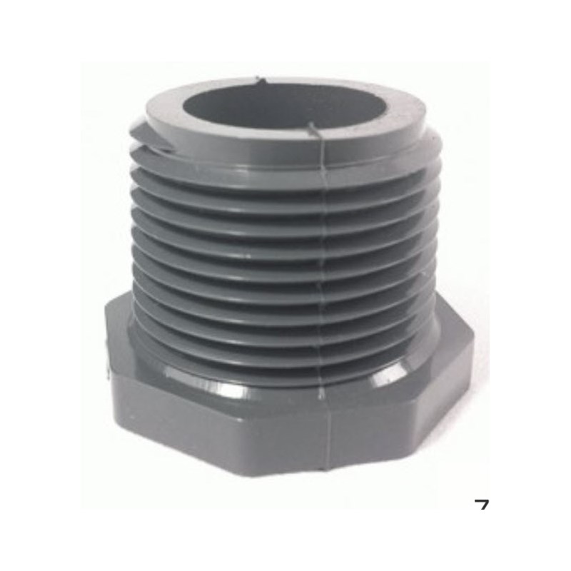 ProTool Plug 3/4in Male NPT PVC Sch 80 Image 3