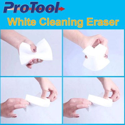 ProTool White Cleaning Sponge Pad (8 Pk) Image 2