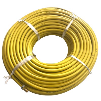 Operator Hose 1/4in Water Fed Delivery 250ft Yellow Rubber  Image 1