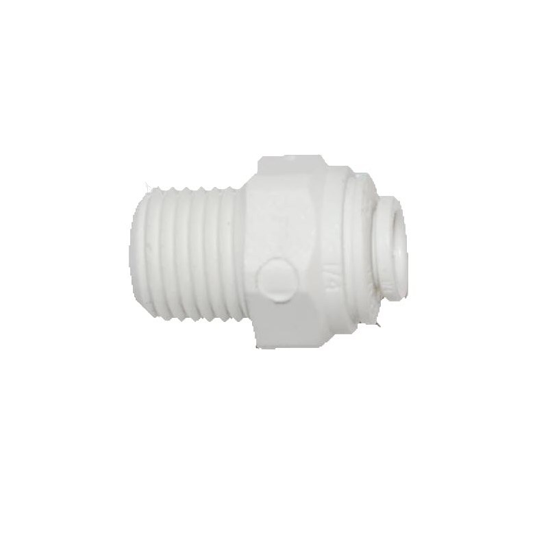 Male Connector 1/4in tube x 3/8in npt