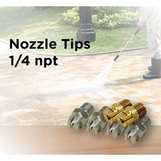 Nozzle Tips 1/4 npt 