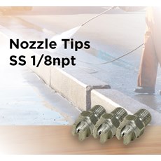 Nozzle Tips SS 1/8npt 