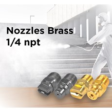 Nozzles Brass 1/4 npt 
