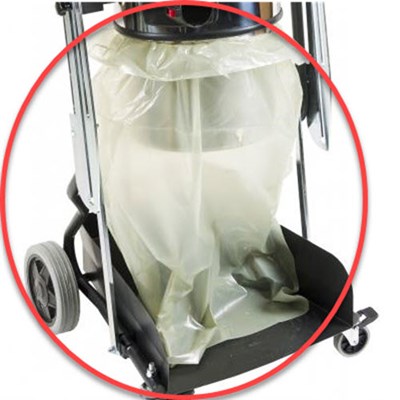 Vacuum Plastic Collection Bag - 8 bags in roll