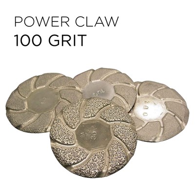 Power Claw Lippage Bonded Pad 3in 100grt