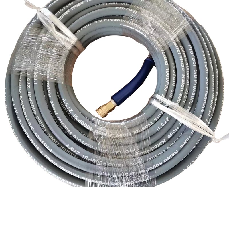 ProTool Hose PW 150ft 4000psi Gray with Quick Connects