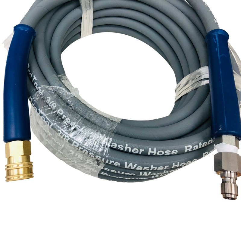 ProTool Hose PW 50ft 4000psi Gray with Quick Connects 