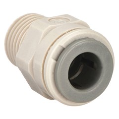 Male Connector Plastic 5/16in x 1/4in